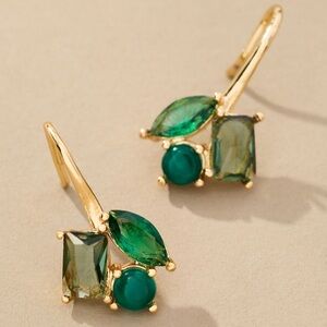 Anthropologie cluster crystal Earring
